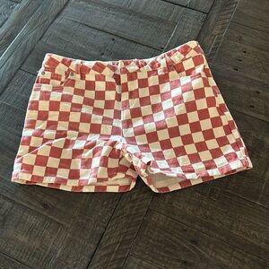 RSQ CHECKERBOARD GIRLS SHORTS. EXC COND. BUNDLE2SAVE. X-LARGE